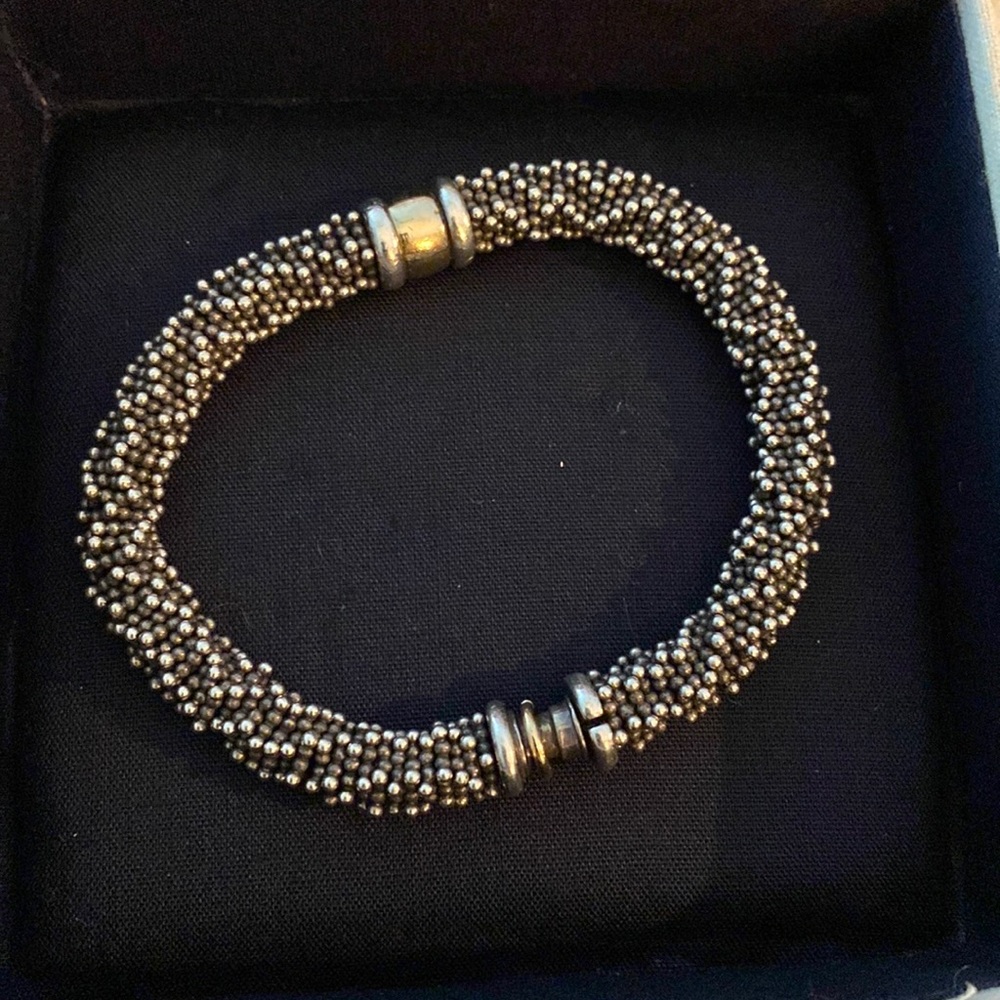 Rope sterling bracelet